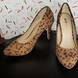 Just Fab Cheetah Print Heels